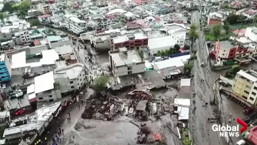 Cel puţin 16 morţi după o alunecare de teren în Ecuador