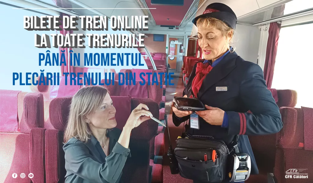Cei care-și cumpără bilete de tren online își pot alege și locul dorit