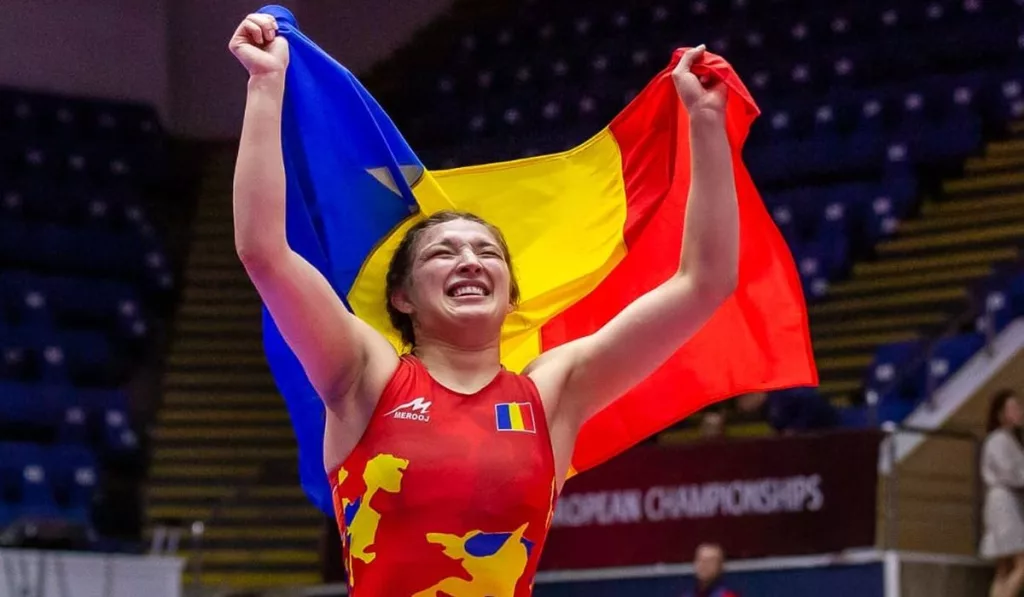 Lupte / Roxana Capezan a impresionat la Europene și a câștigat medalia de aur