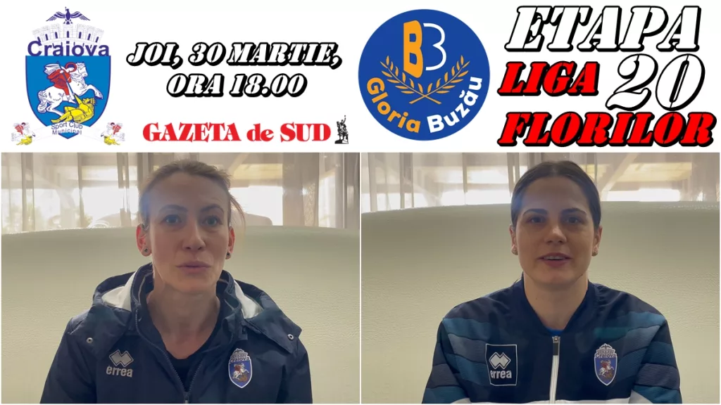 Handbal / SCM Craiova încearcă să dea lovitura la Gloria Buzău