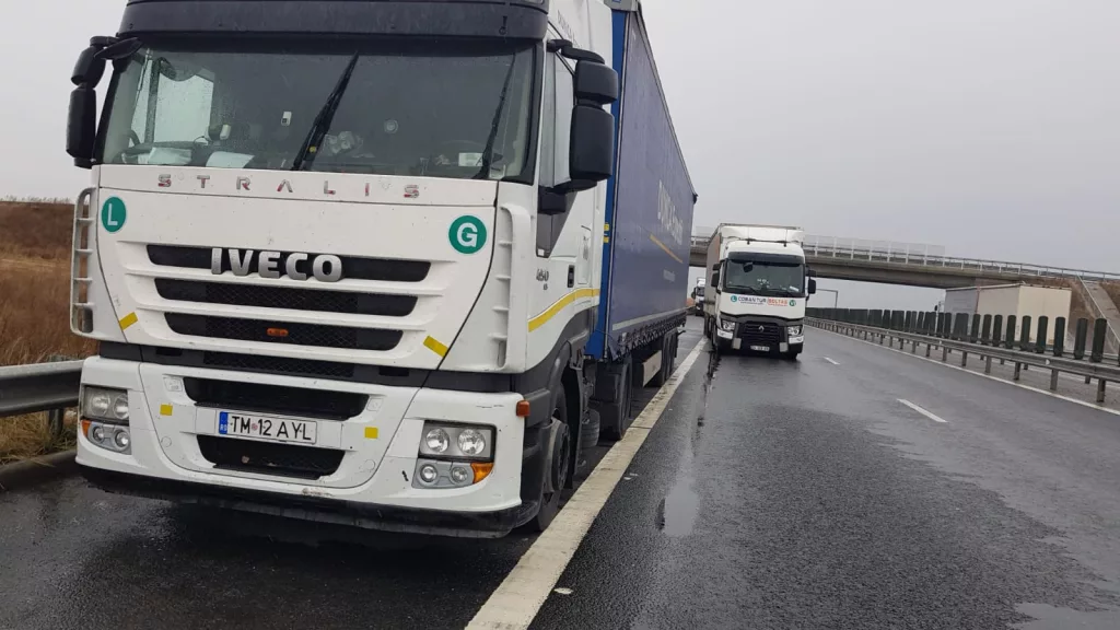 Restricții de circulație (7,5 t) în perioada 29 noiembrie -1 decembrie