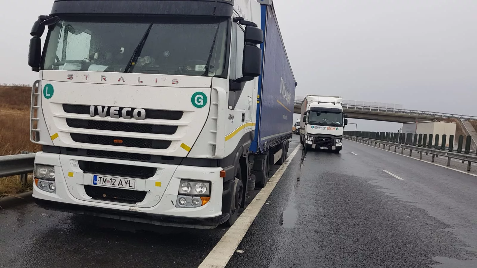 Interdicția de circulație este pentru camioane de peste 7,5 tone