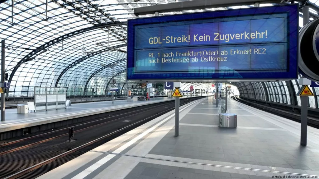 Grevă în transporturile din Germania