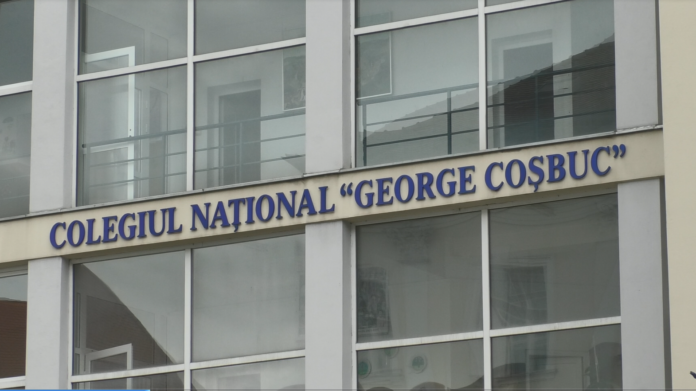 clădirii Colegiului Naţional ”George Coşbuc” din Cluj-Napoca.