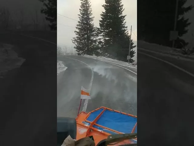 Viscol în stațiunea montană Rânca