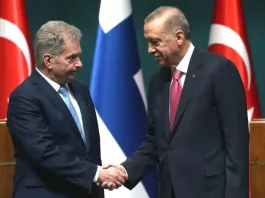 Preşedintele Sauli Niinisto și omologul turc Recep Tayyip Erdogan