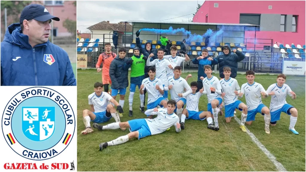 Cupa Naţional U17 | CSS Craiova ţinteşte victoria şi în returul semifinalei cu Ghiroda