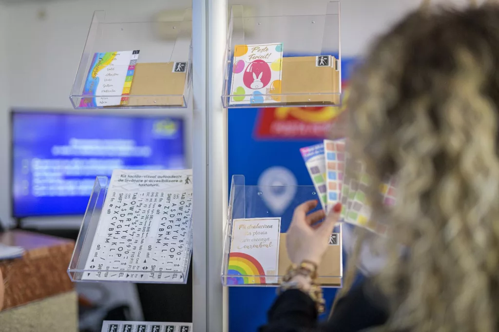 Primul oficiu poștal adaptat persoanelor nevăzătoare