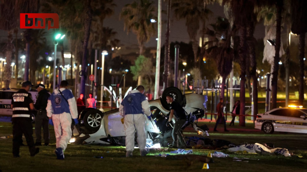 (VIDEO) Un mort și cinci răniți în urma unui atentat în Tel Aviv