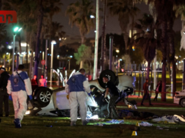 Un bărbat din Italia a murit, iar alți cinci turiști au fost răniți în Tel Aviv din Israel, după ce un șofer a intrat în ei