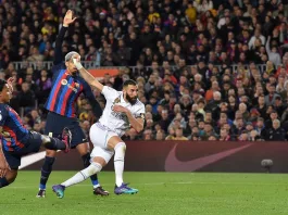 Karim Benzema a făcut praf apărarea catalanilor