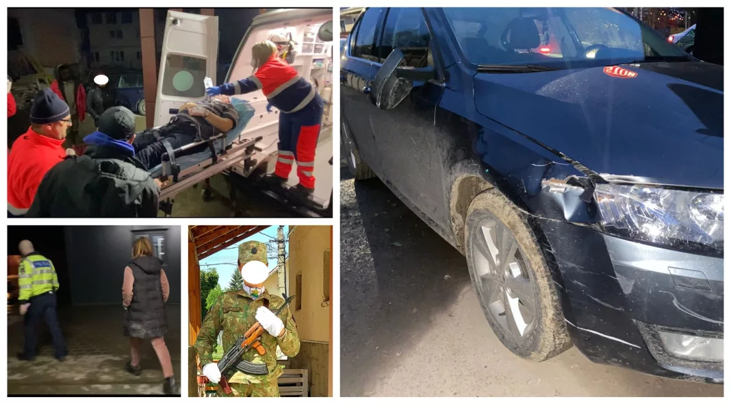 O angajată MApN a lovit un biciclist cu mașina