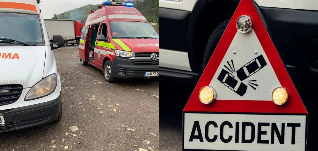 Plan roşu de intervenţie, după un accident cu nouă victime