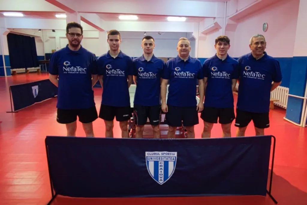 Tenis de masă / CSU Craiova, prima şansă la promovare! Victorie în primul derbi cu CSM