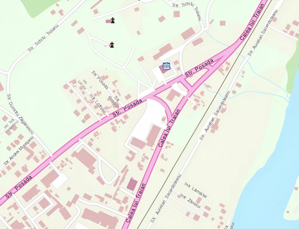 Vâlcea: Sensul giratoriu de la intersecția dintre Calea lui Traian și strada Posada va fi amenajat