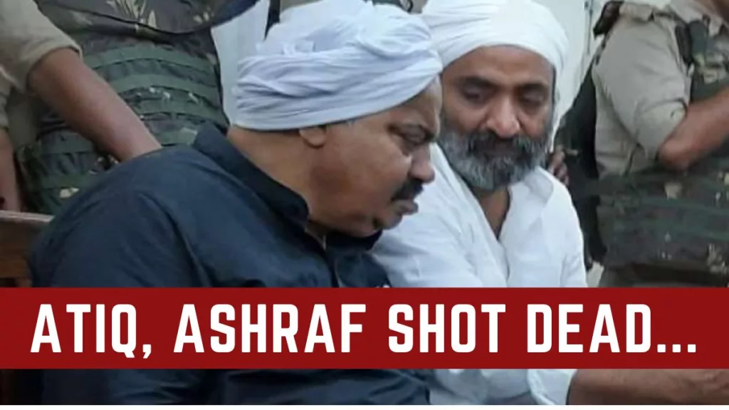Atiq Ahmed, fost politician indian și fratele său, împușcați în direct la televizor