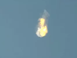 Starship a explodat la doar câteva minute după lansare