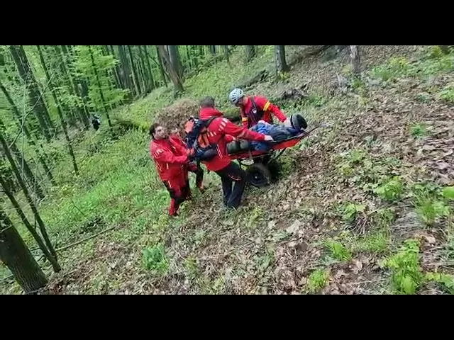 (VIDEO) Acțiune de salvare în Masivul Vâlcan