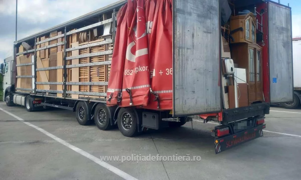 Aproximativ 90 tone deșeuri oprite la intrarea în țară