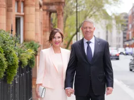 Preşedintele Klaus Iohannis și soția sa participă, vineri, la Londra, la recepţia oferită de regele Charles al III-lea