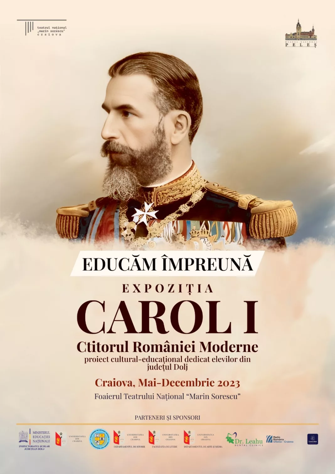 Expoziția Regele Carol I. Ctitorul României Moderne la Naționalul craiovean