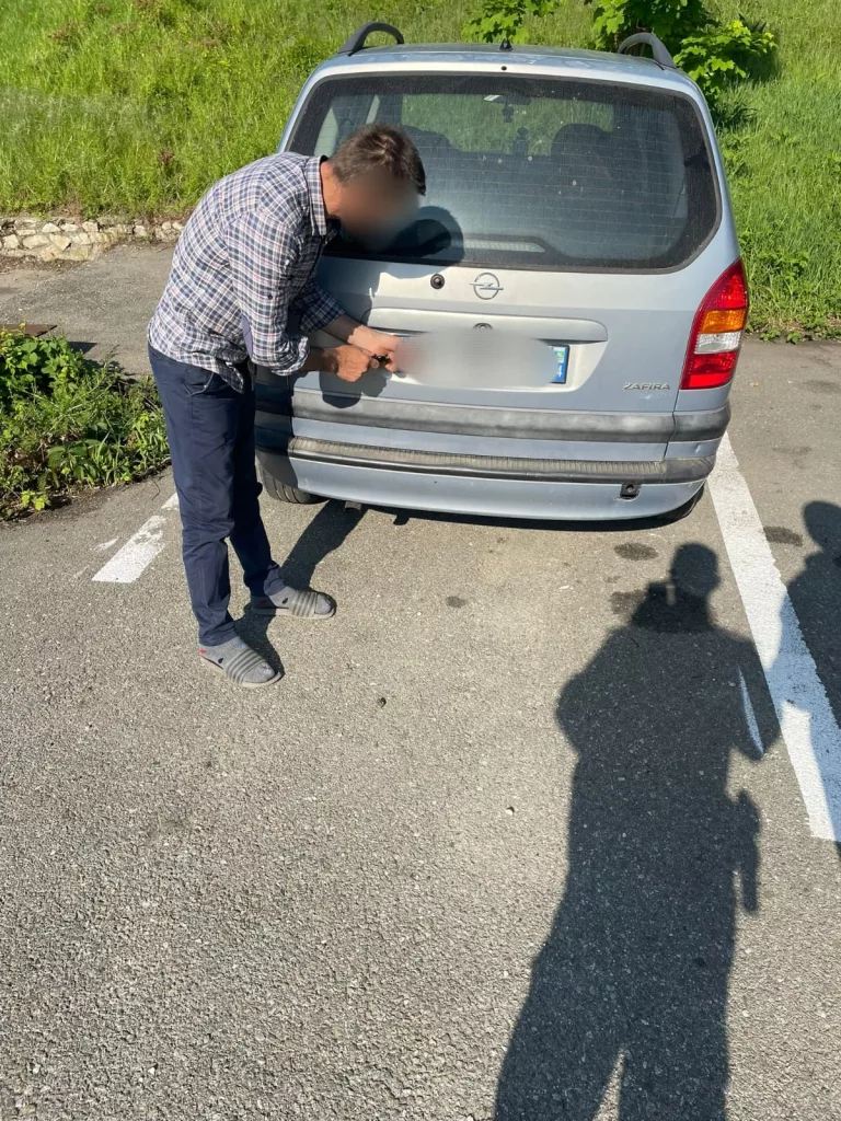 Un doljean, prins circulând în Severin cu documente false