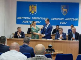 Noul prefect al județului Gorj a depus jurământul
