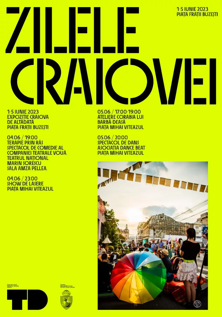Expoziții, show de lasere, spectacole, la Zilele Craiovei