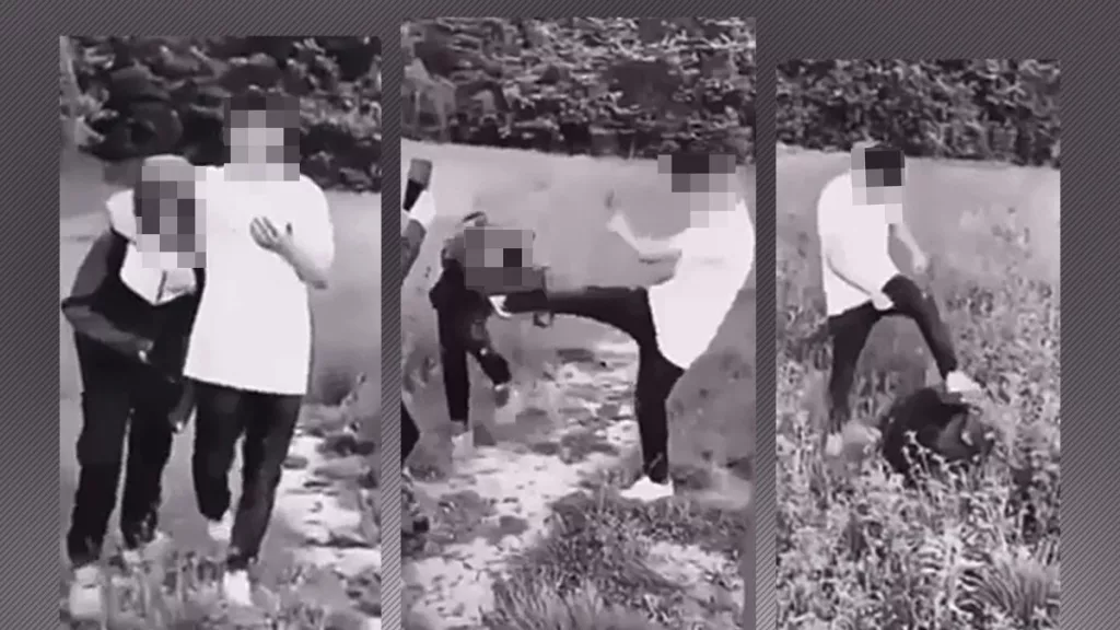Adolescent arestat după ce a bătut un băiat de 11 ani