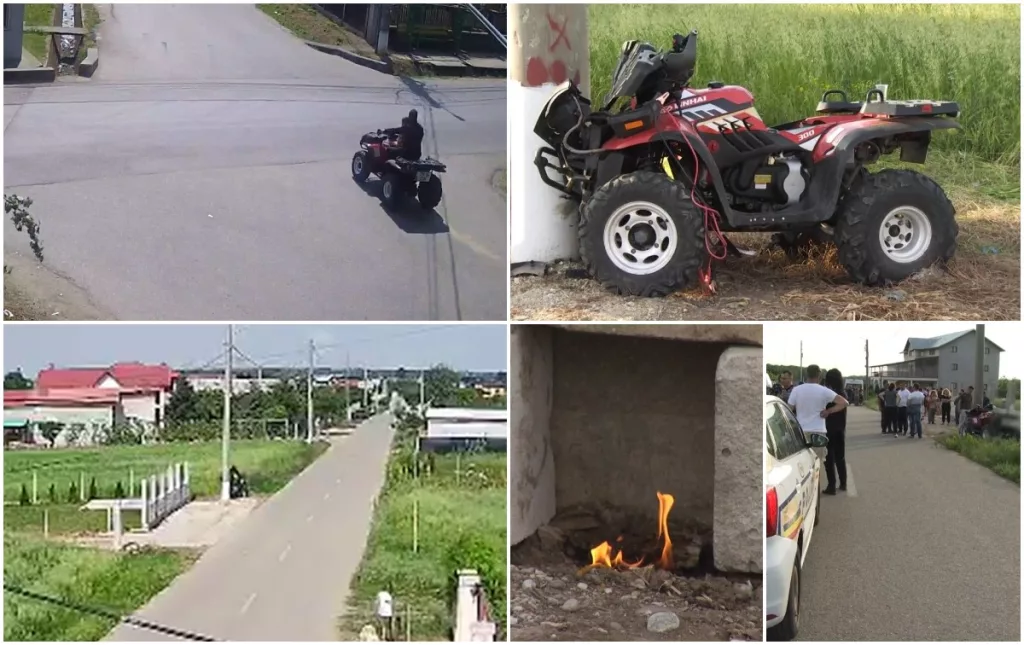 Tată și fiu morți în accident de ATV