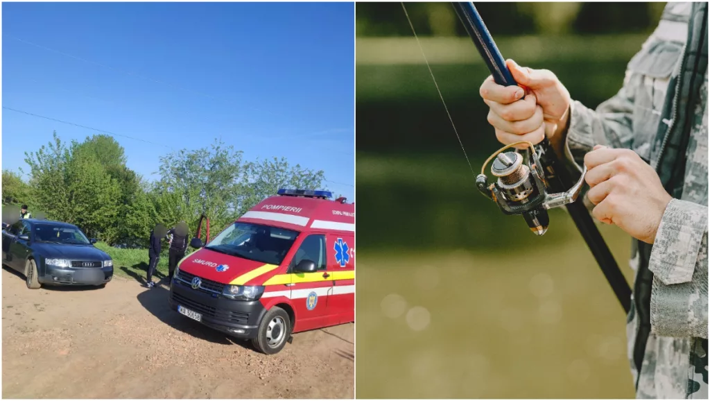 Mehedinţi: Bărbat electrocutat în timp ce se afla la pescuit