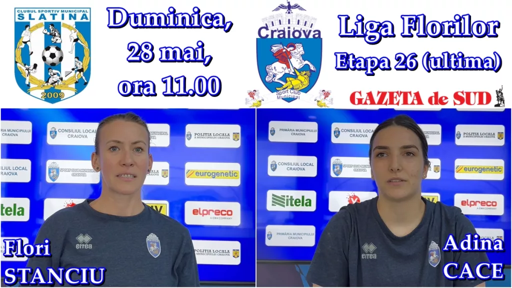Handbal / SCMU Craiova încheie anul pe terenul retrogradatei Slatina