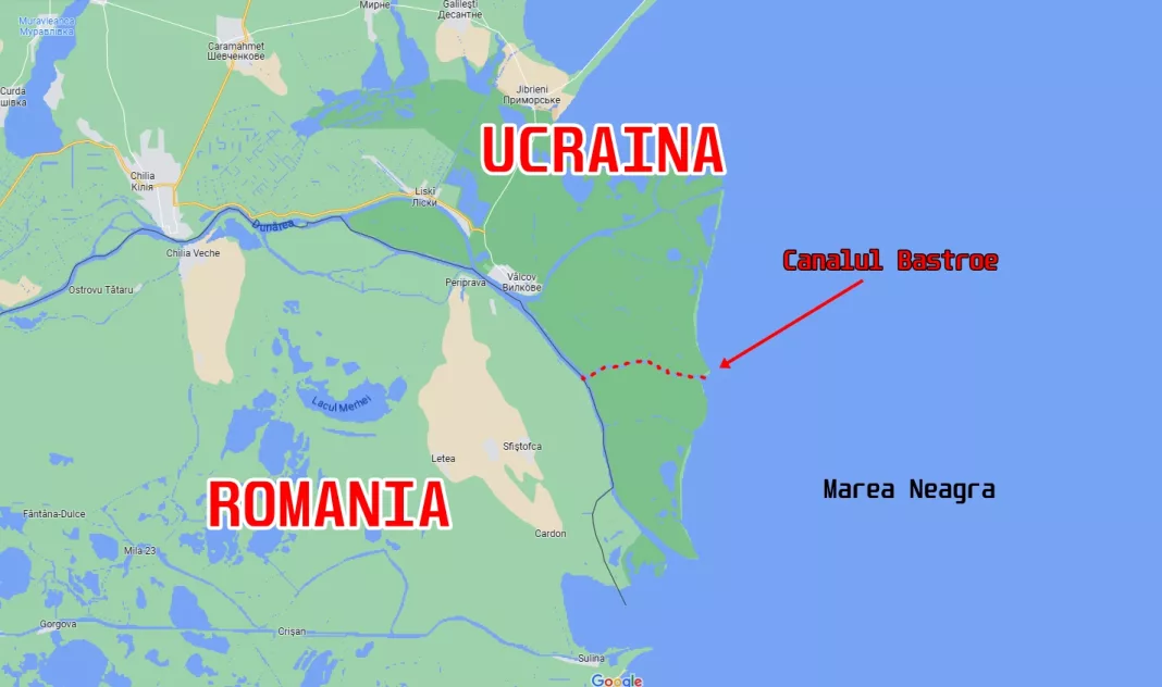 Ucraina anunță că va adânci și mai mult canalul Bâstroe