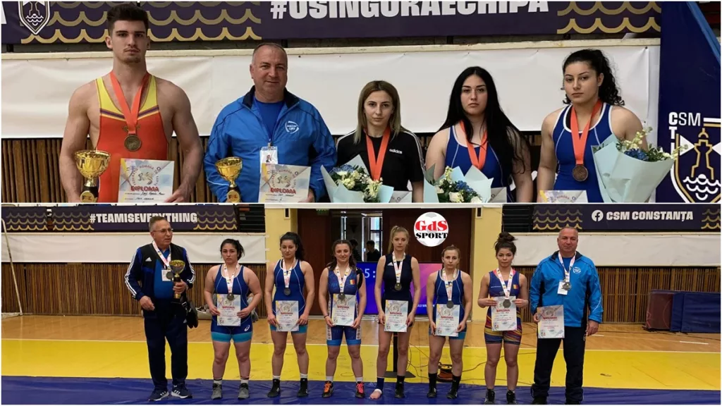 Lupte / Aur şi de trei ori bronz pentru CSM Craiova la Cupa României U20