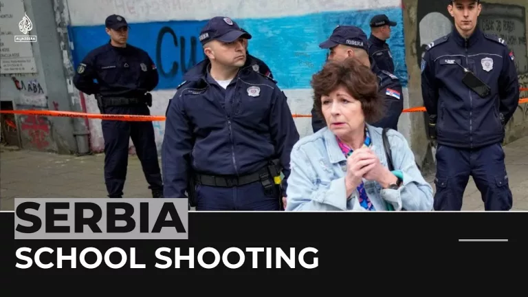 3 zile de doliu național în urma atacului armat de la o școală din Belgrad