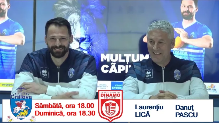 Volei (m) / SCMU Craiova – Dinamo se mută în Bănie! „Dublă“ tare pentru bronz
