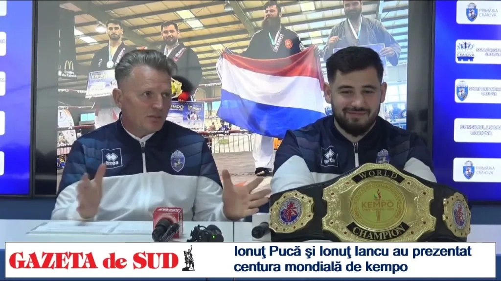 Kempo / Ionuţ Iancu a luat centura mondială şi promite un an cu reuşite