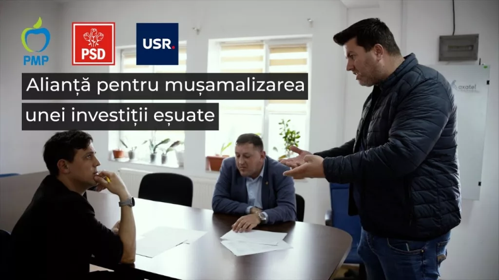 (VIDEO) Recorder: Alianță demnă de Caragiale. Cum s-au aliat PSD, USR și PMP să mușamalizeze o investiție eșuată lângă Craiova