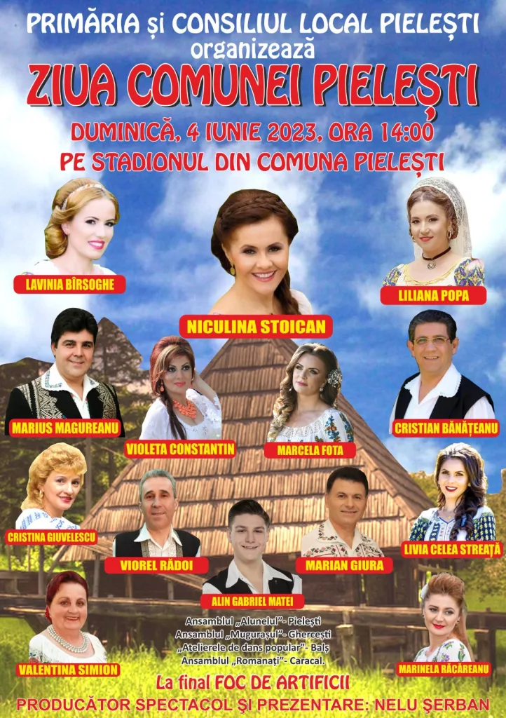 Zilele Comunei Pieleşti, sărbătorite de Rusalii