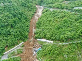 Alunecare de teren în China (Foto: Agerpres(
