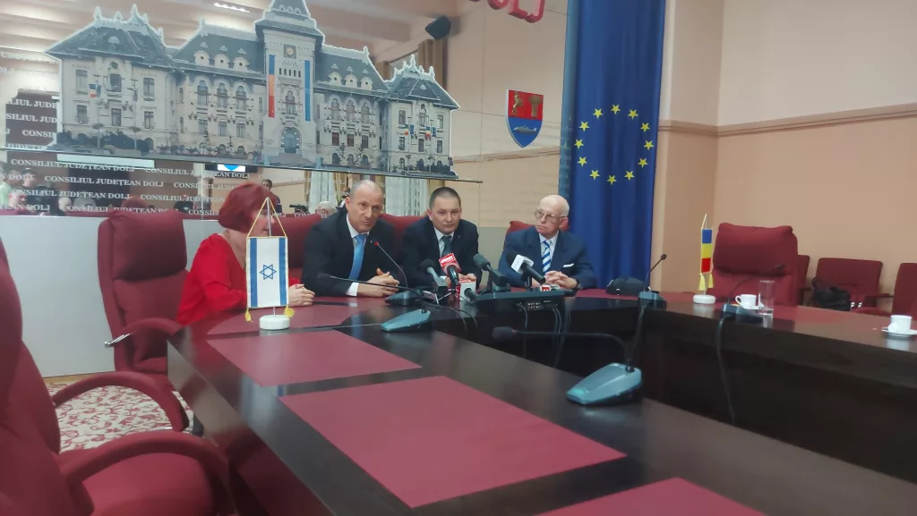 De ce a venit în Craiova ambasadorul Israelului