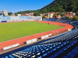 Vâlcea: Pista de atletism a Stadionului Municipal, reabilitată