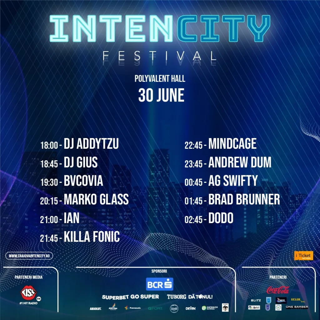 Festivalul IntenCity: prima seară la Sala Polivalentă