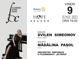 Orchestra Simfonică a Filarmonicii “Oltenia” va susţine vineri, de la ora 19.00, un Concert Brahms-Haydn, dirijor Svilen Simeonov, Bulgaria