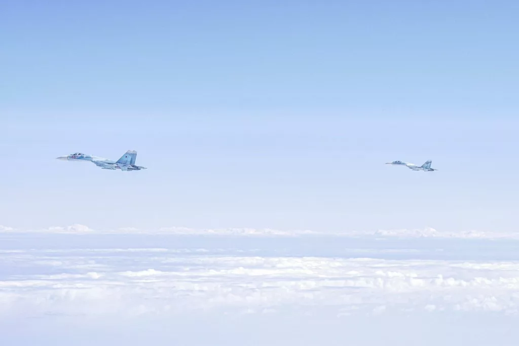 21 de avioane rusești, interceptate în apropierea spațiului aerian al NATO