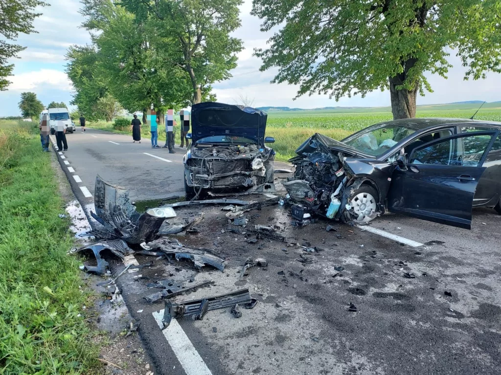 Neamț: Accident mortal, în urma unei depăşiri neregulamentare