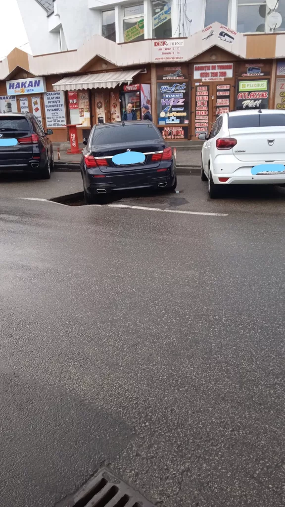 I s-a surpat asfaltul de sub roți