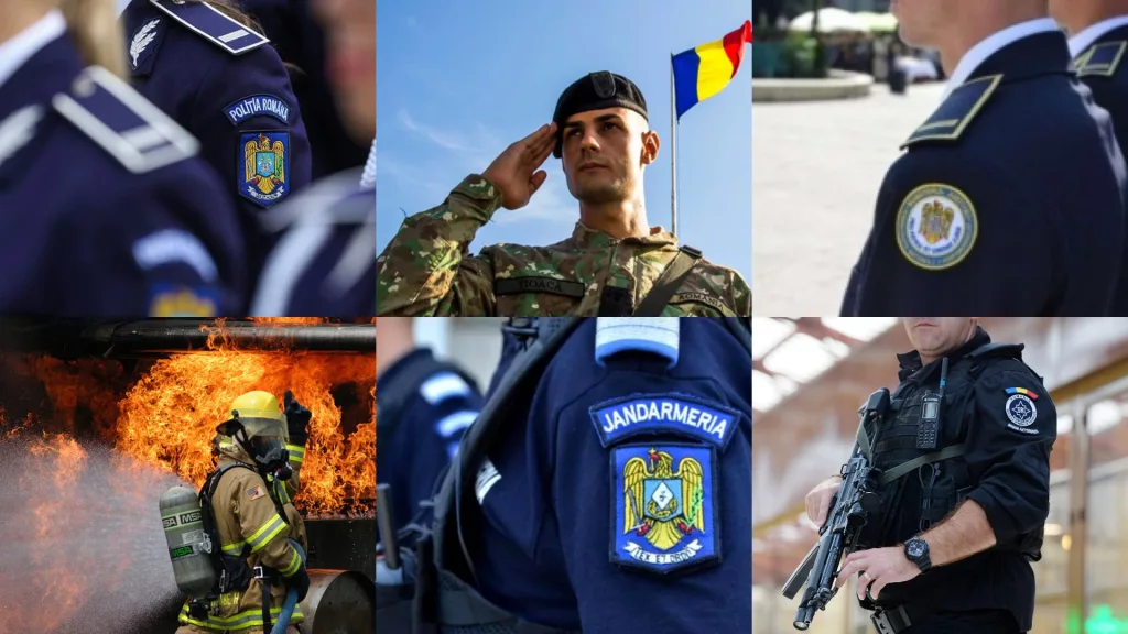 Polițiștii de penitenciare ies în stradă, în fața Parlamentului României