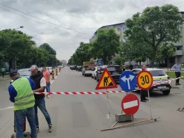 Restricții de trafic pe strada Ecaterina Teodoroiu, din Slatina