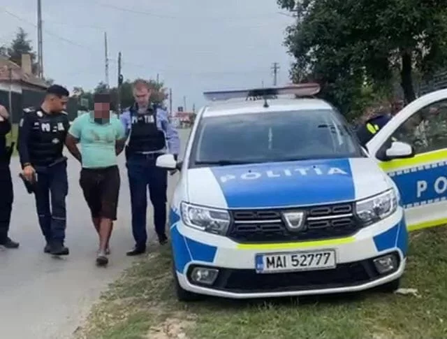 (VIDEO) Oltean reținut pentru furt calificat